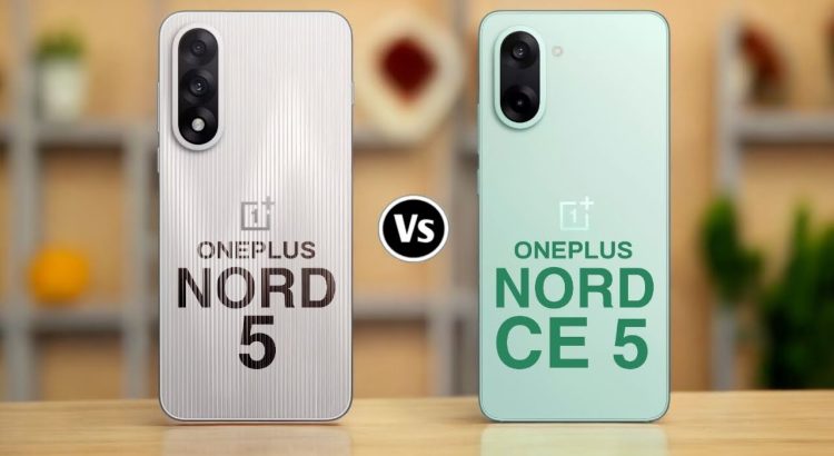 OnePlus Nord 5 dan CE5