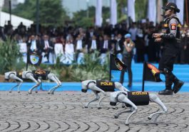 Robot Polisi Rp 3 Miliar