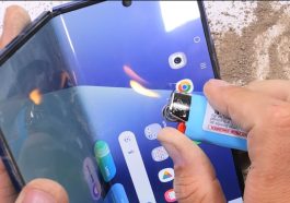 Ketika layar Samsung Z Fold 7 dibakar.
